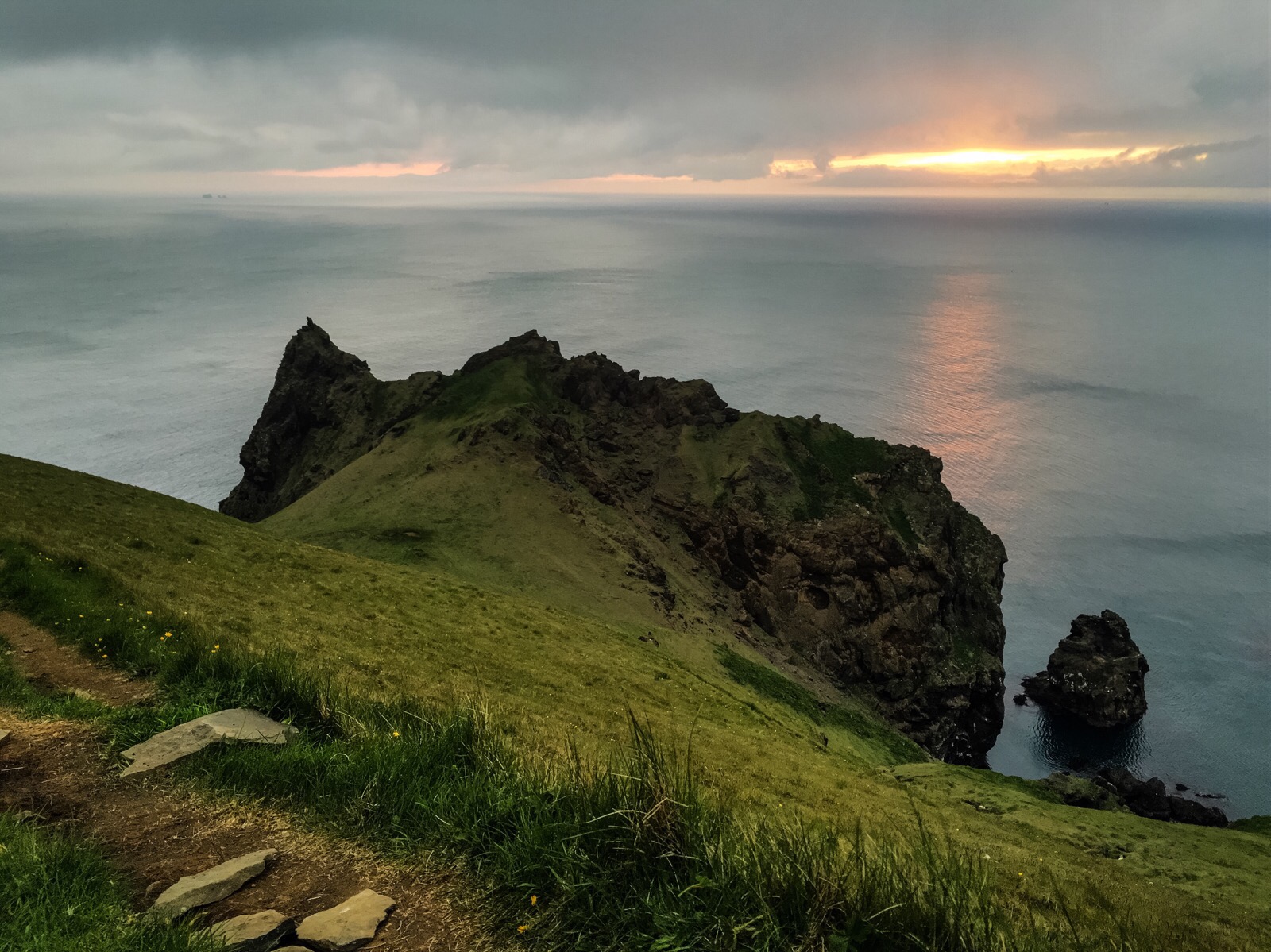 sunset from the top