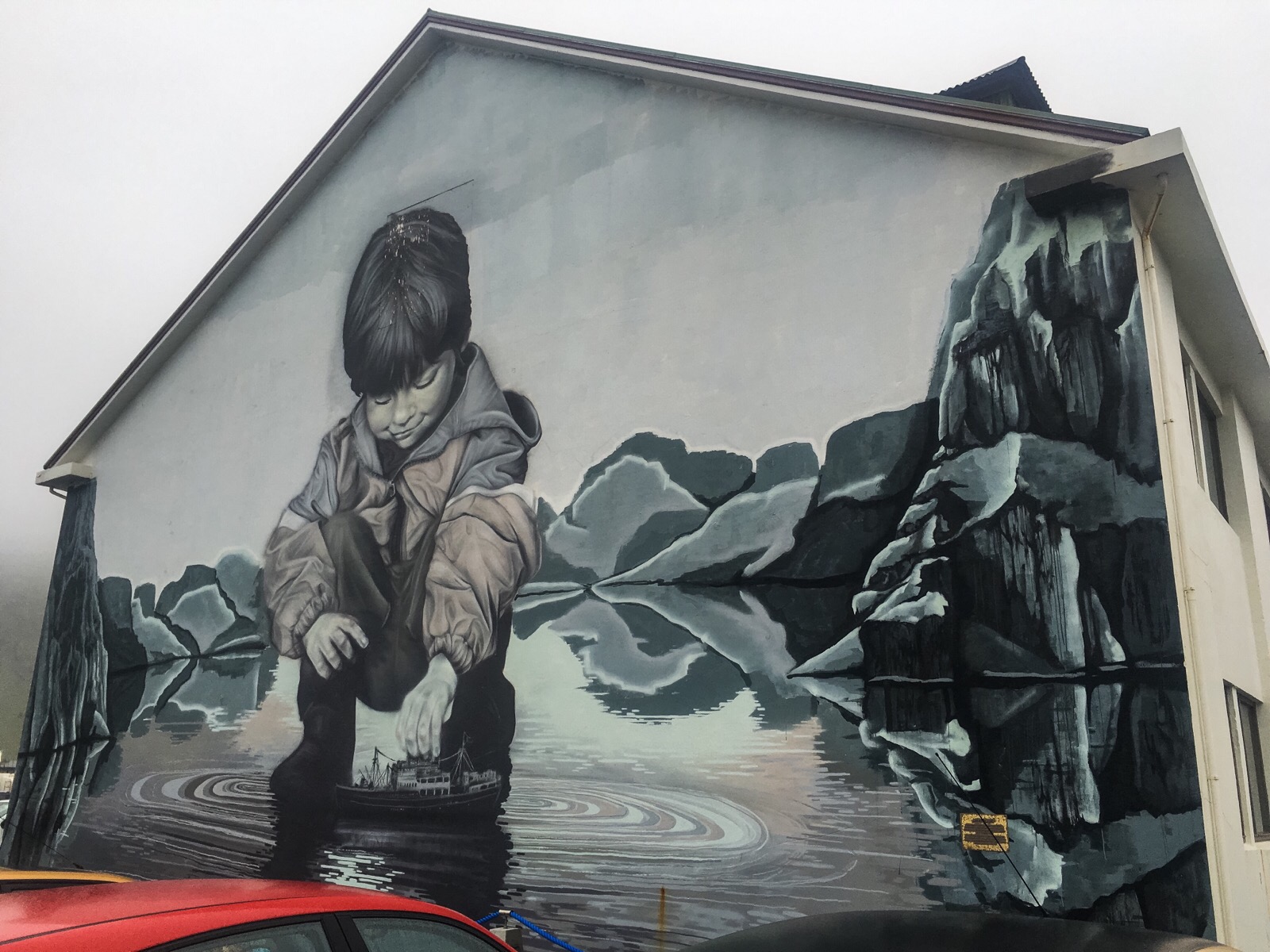 Heimaey mural