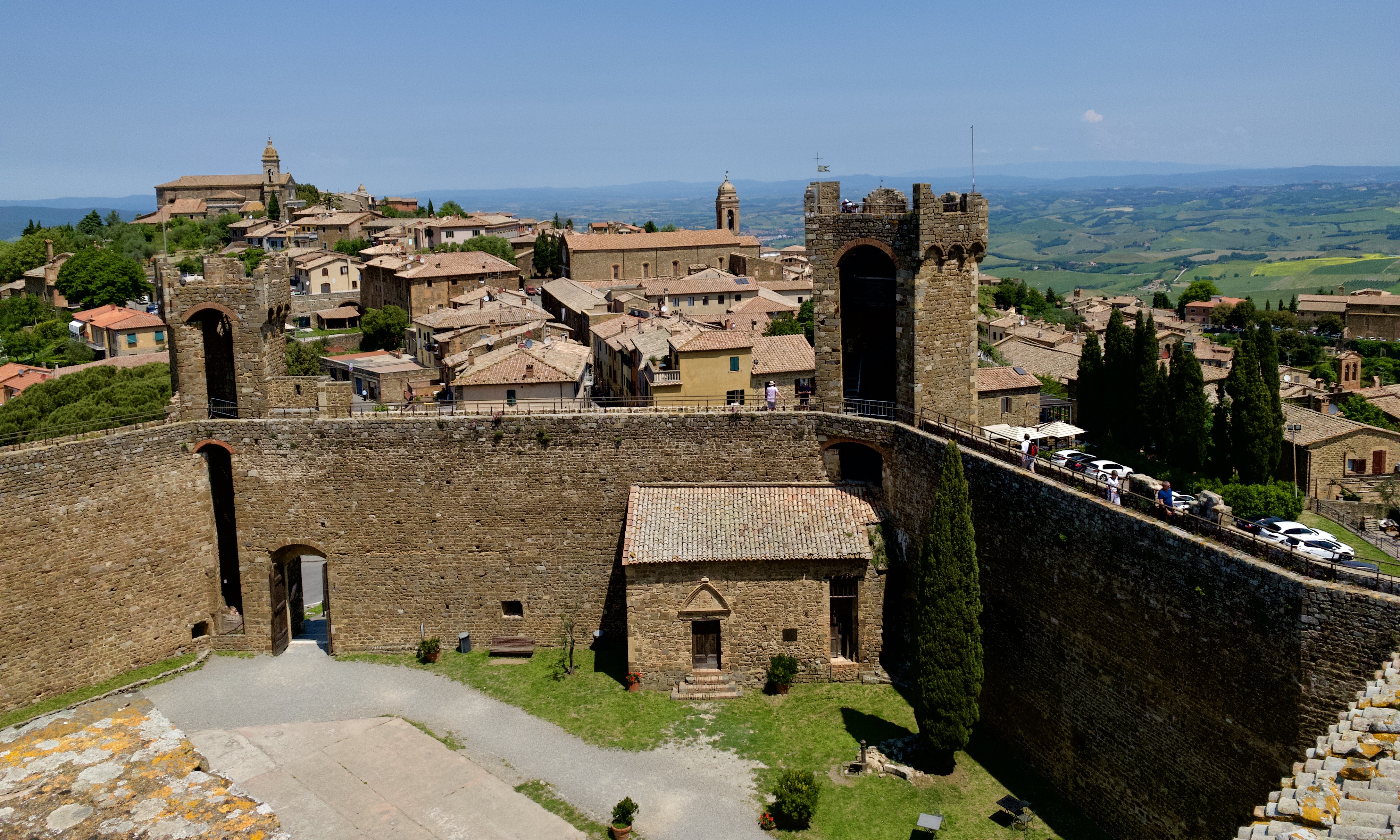 View of town from the ‘fortrezza’