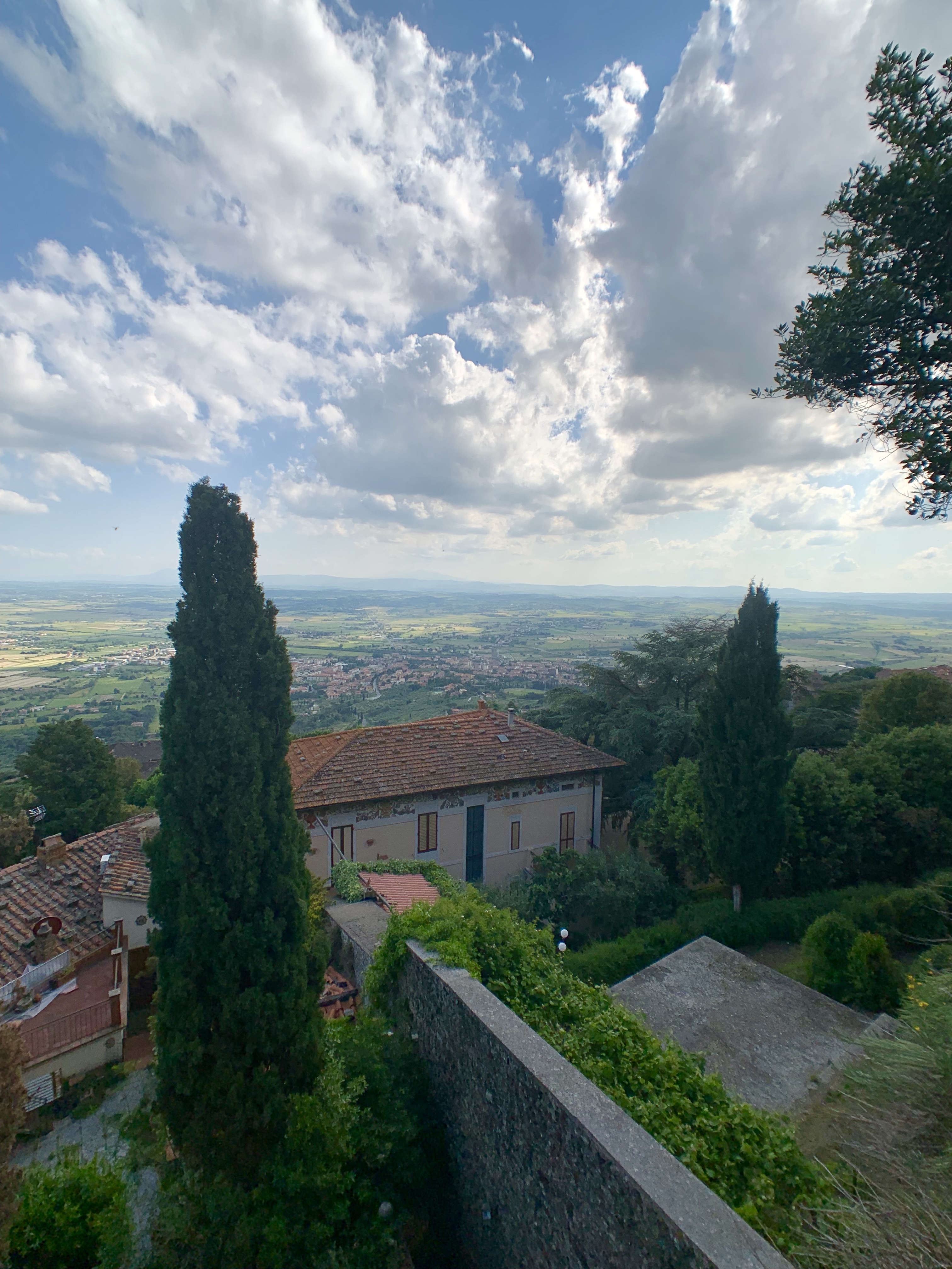 Clouds over the valley