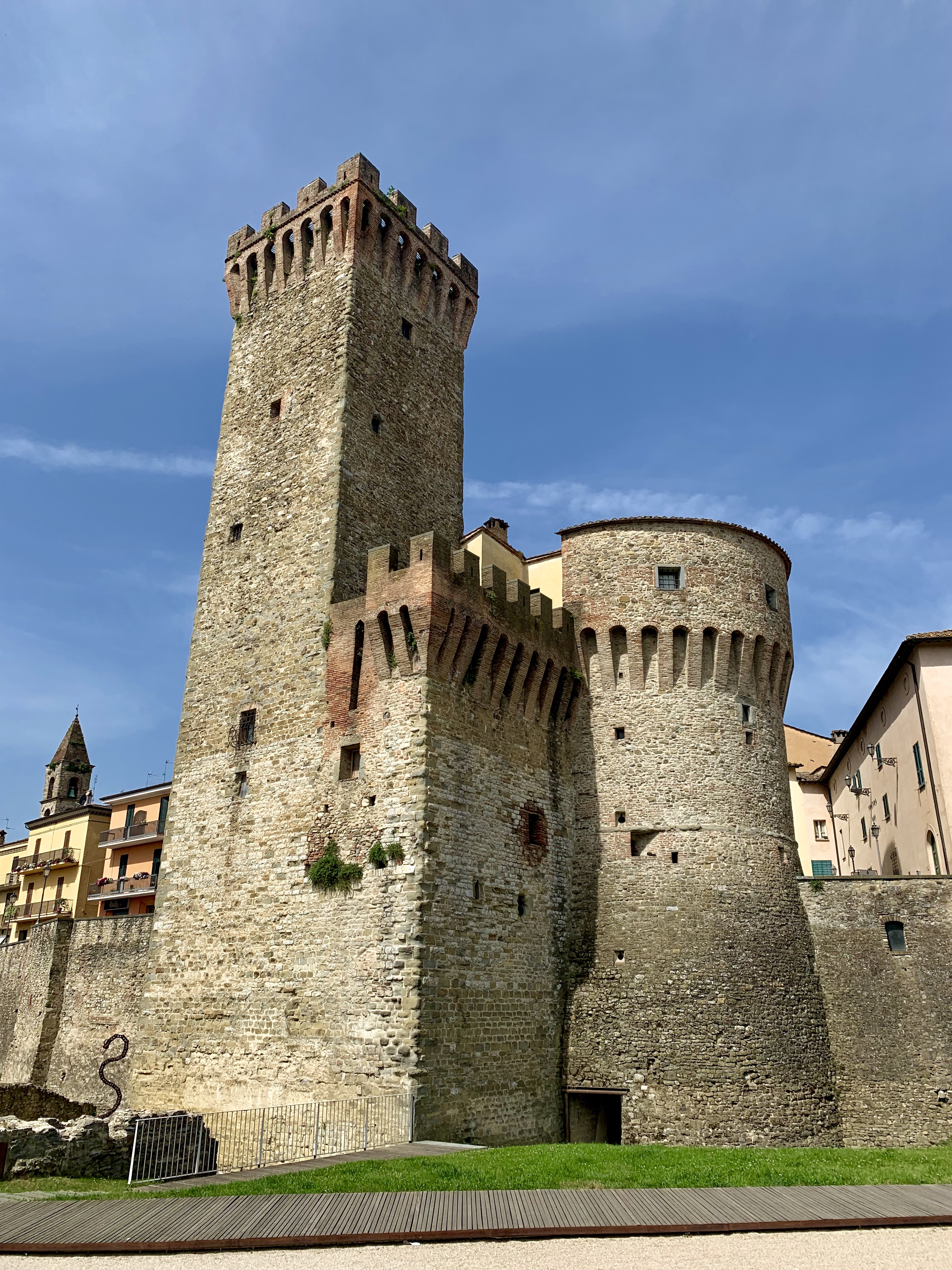 The fortrezza at Umbertide