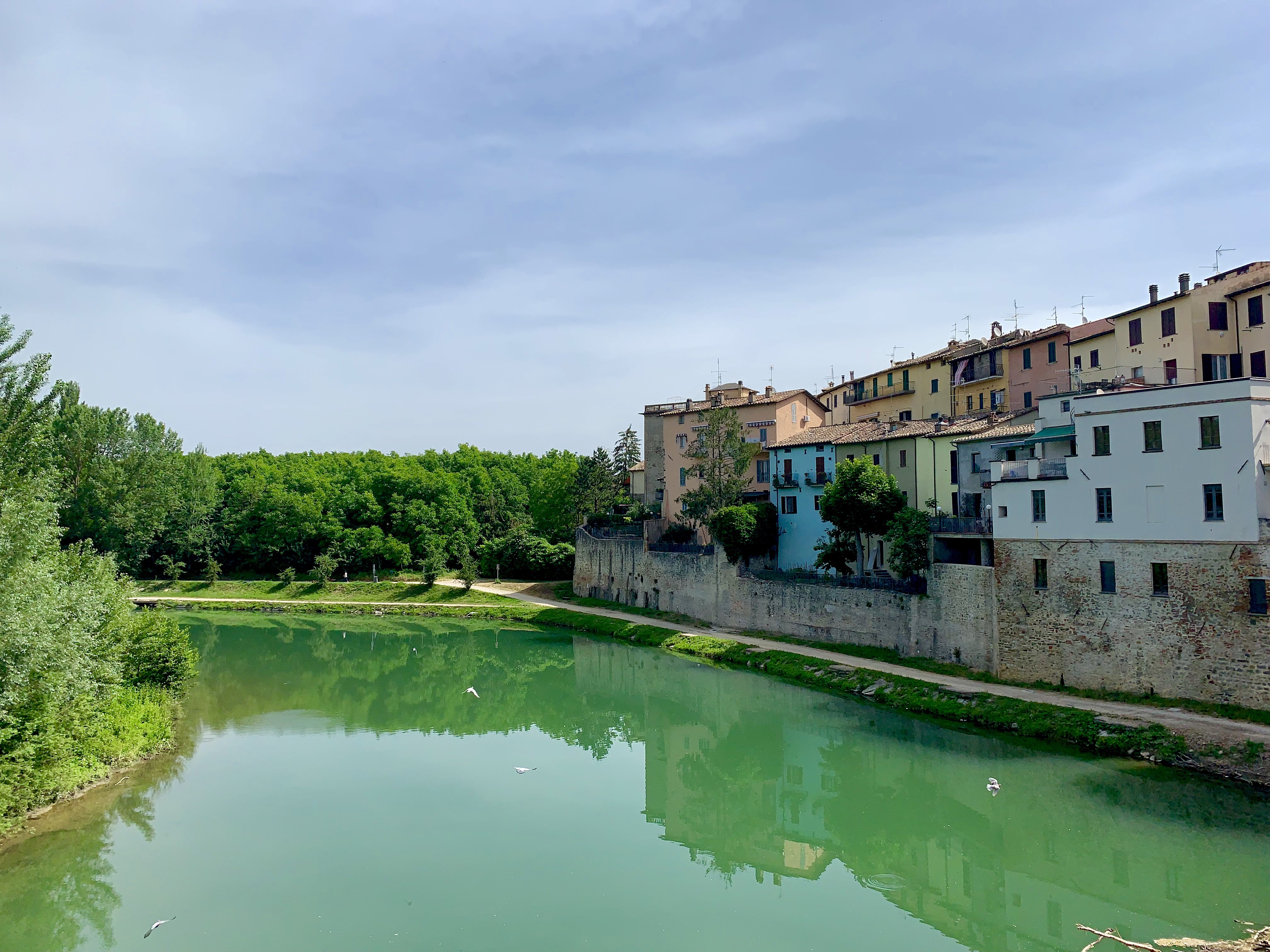 The mighty Tiber River