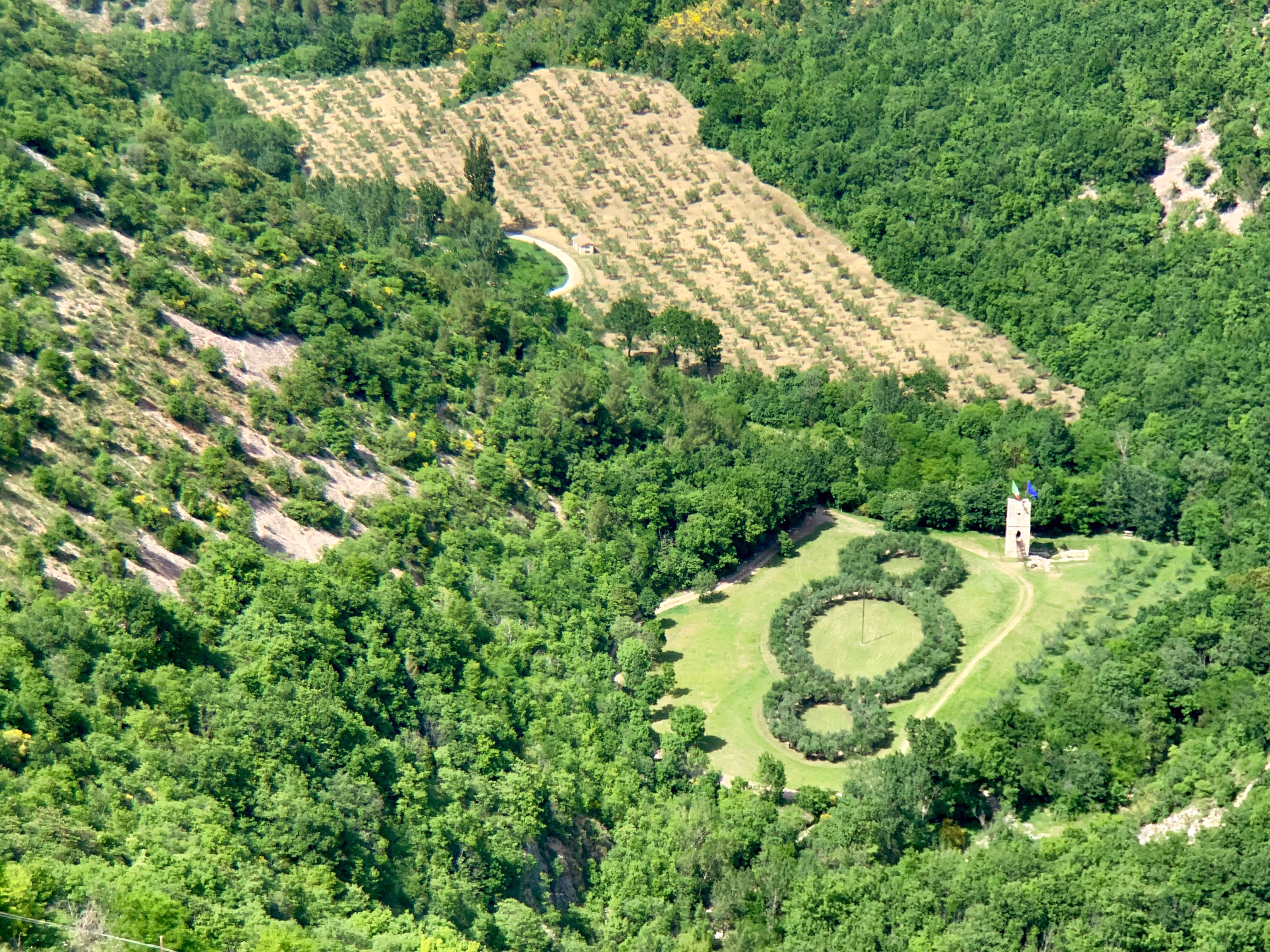 “The Third Paradise” from high above