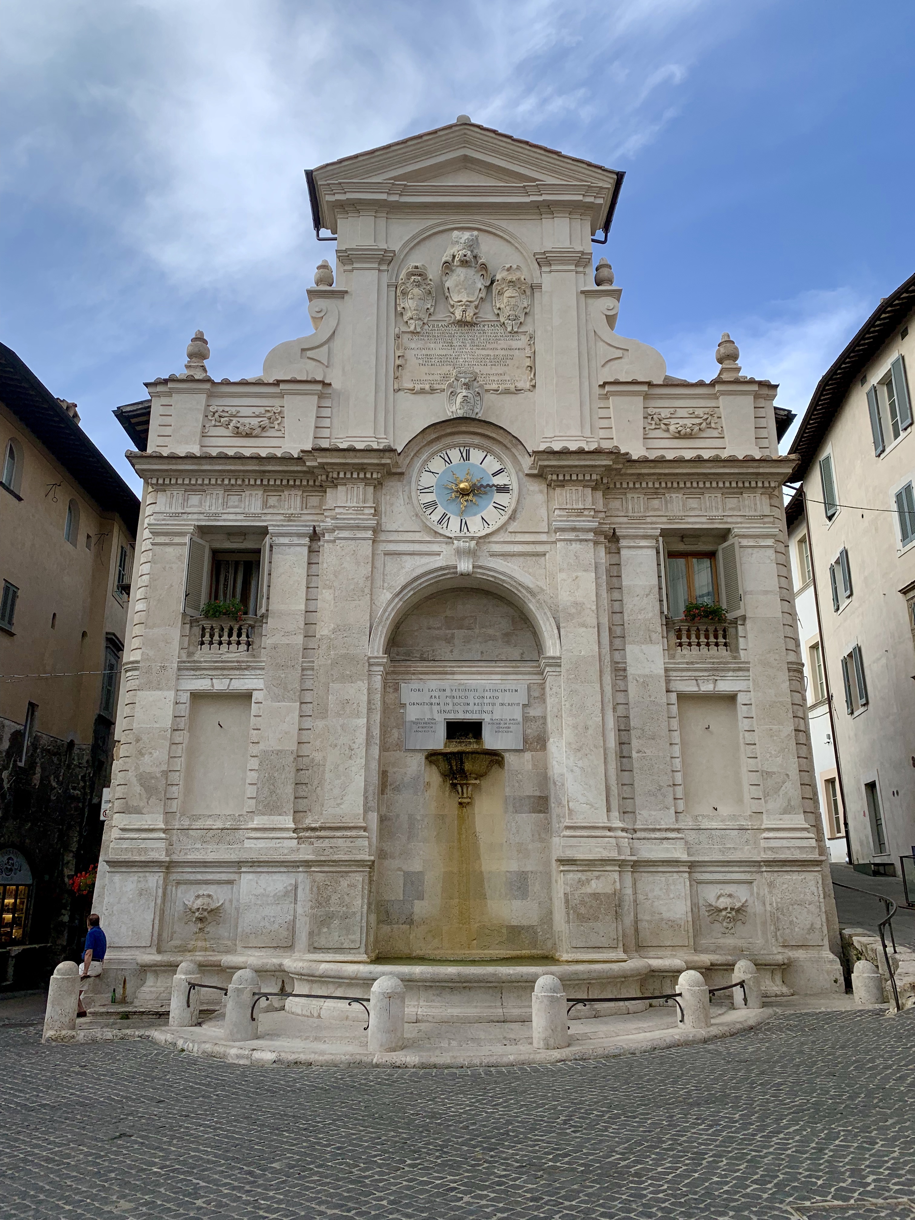 Very old clock-fountain?