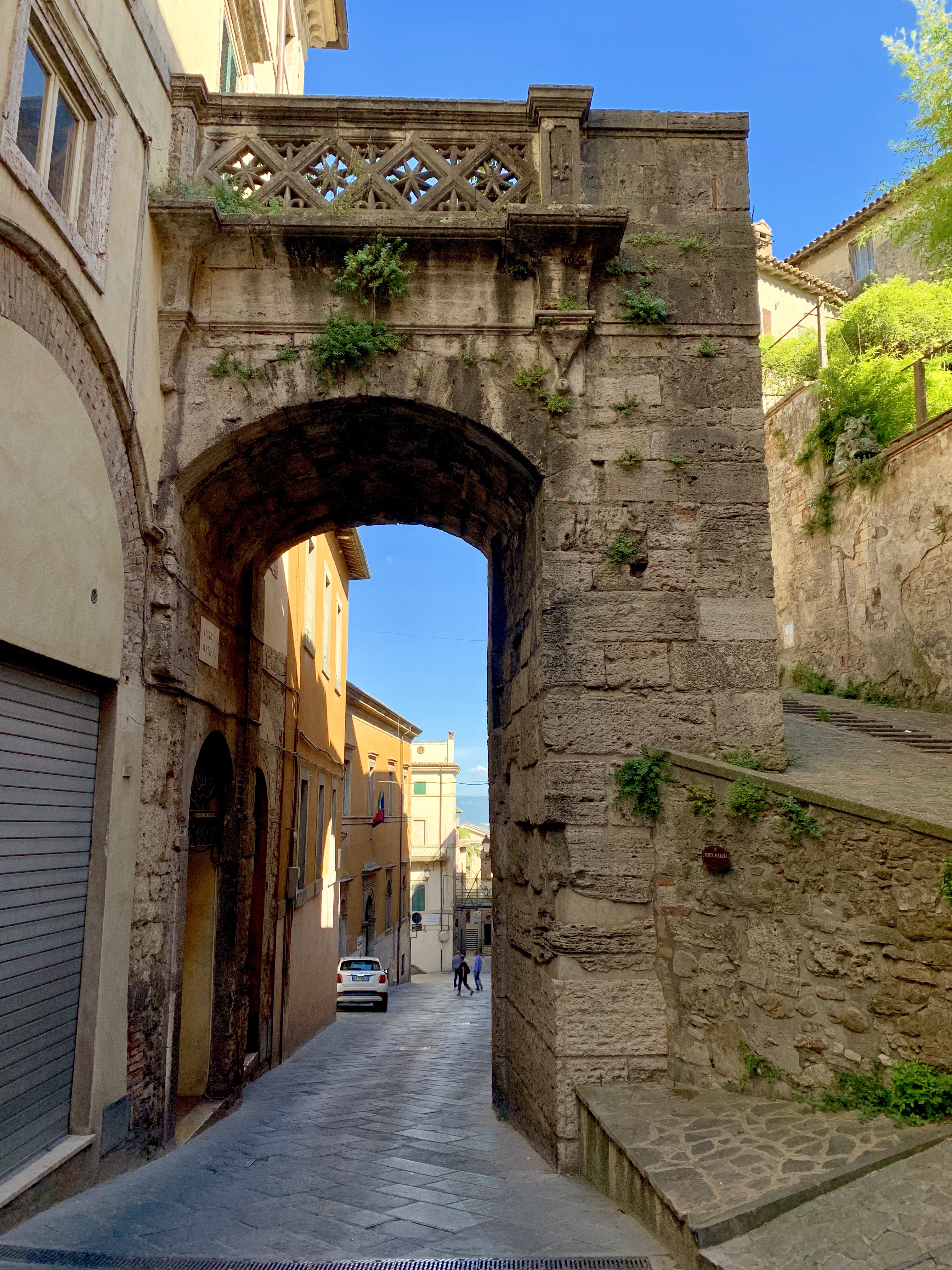 The oldest ‘porta’ (gate) in the town