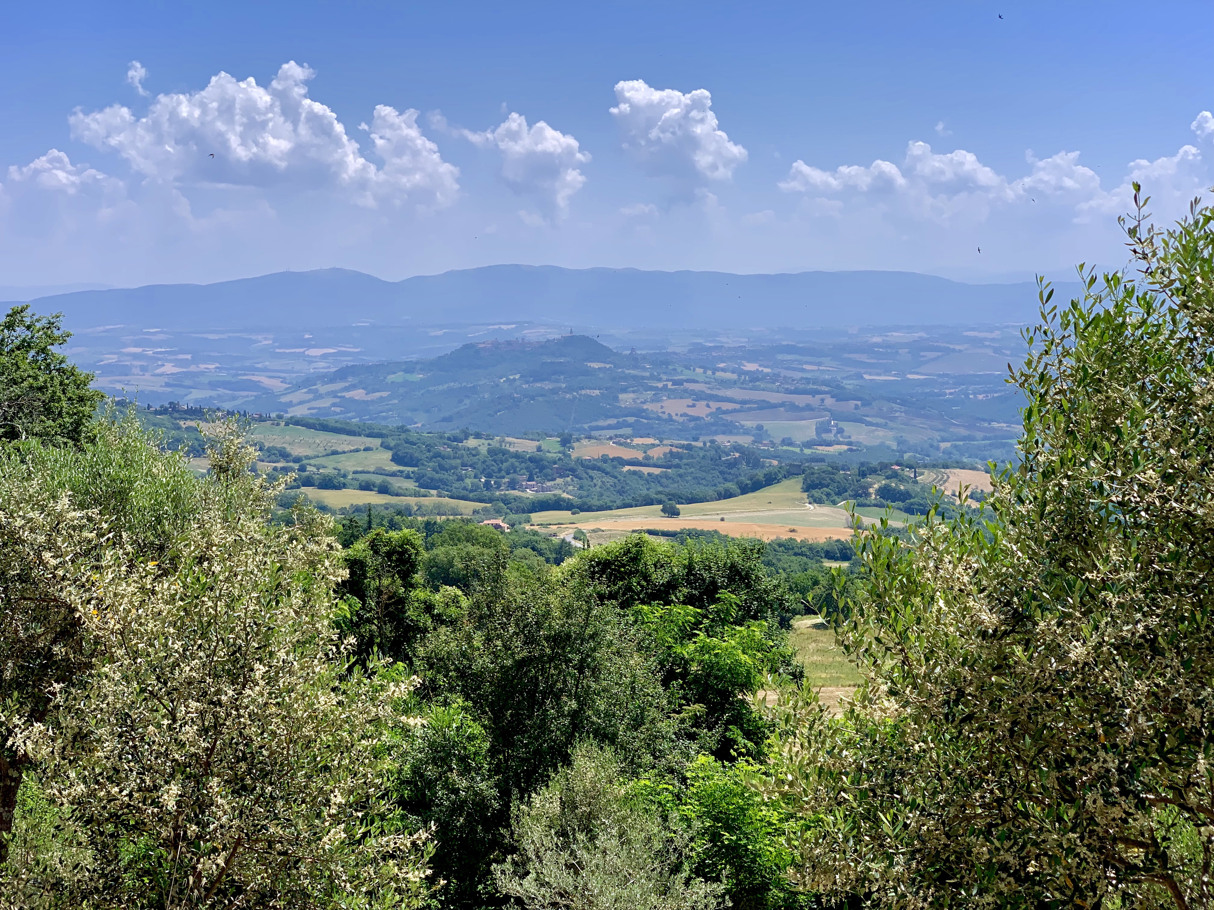 The view back towards Todi