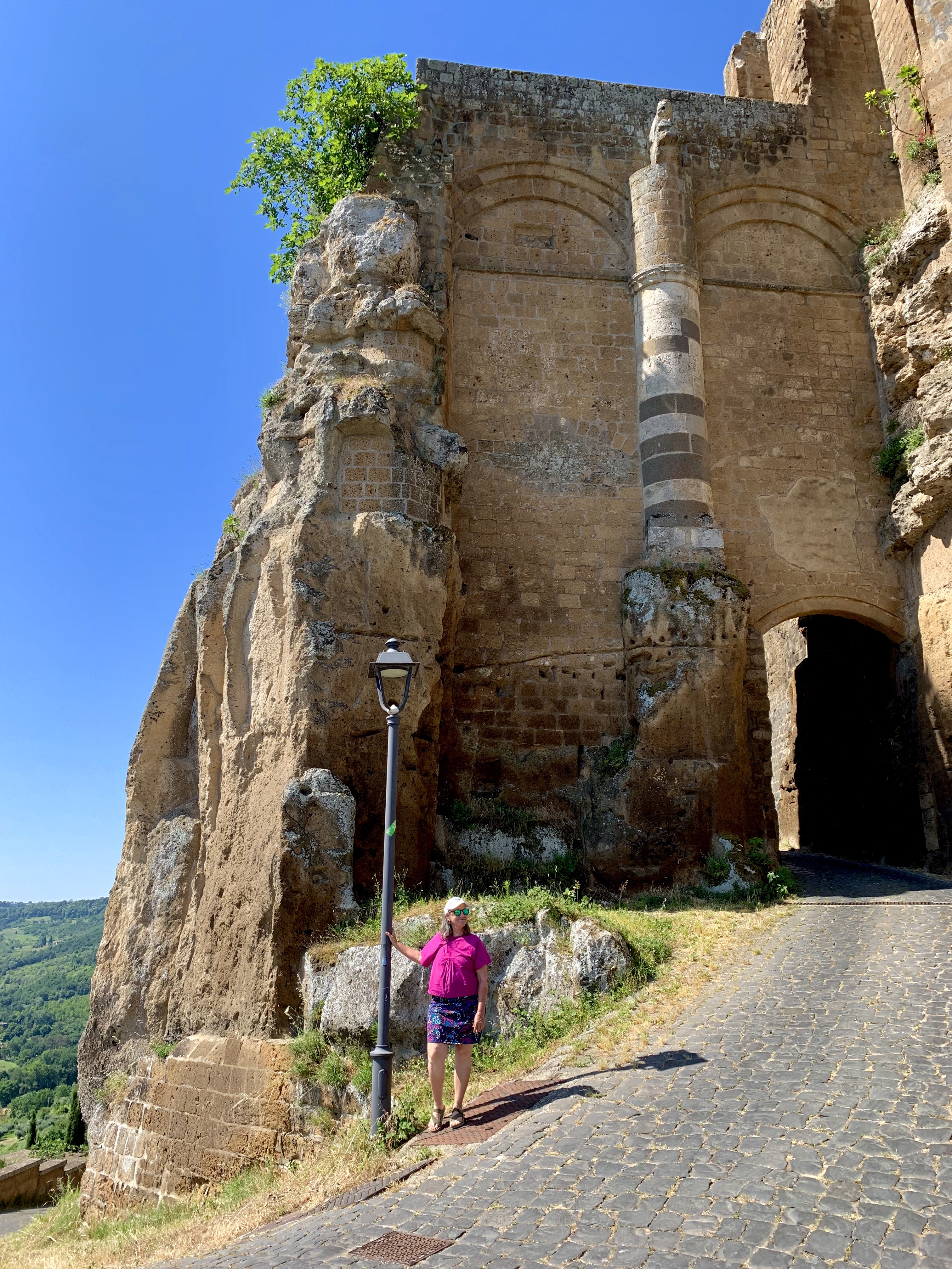 Halfway down the trail