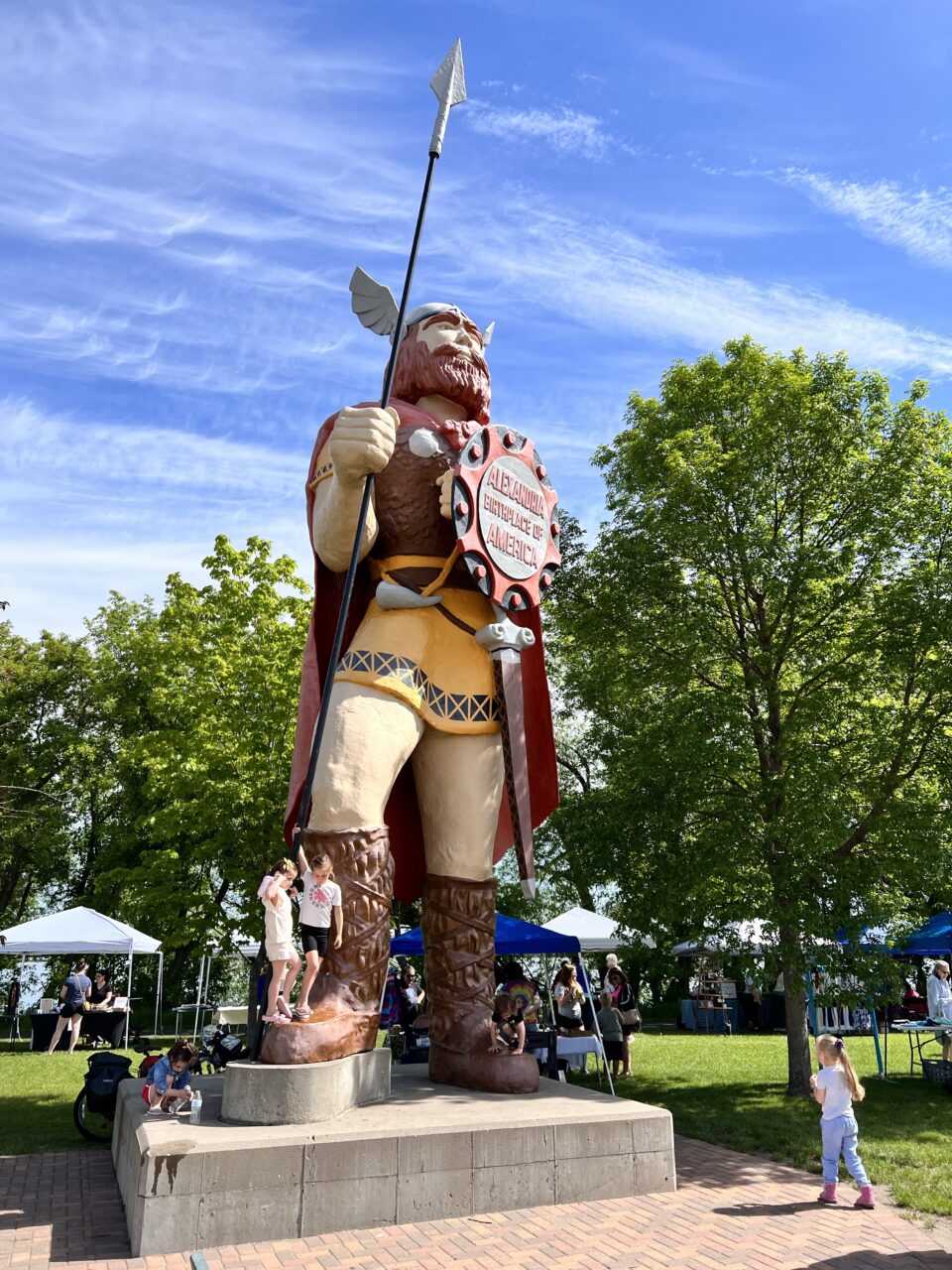 Statue of Ole the Viking